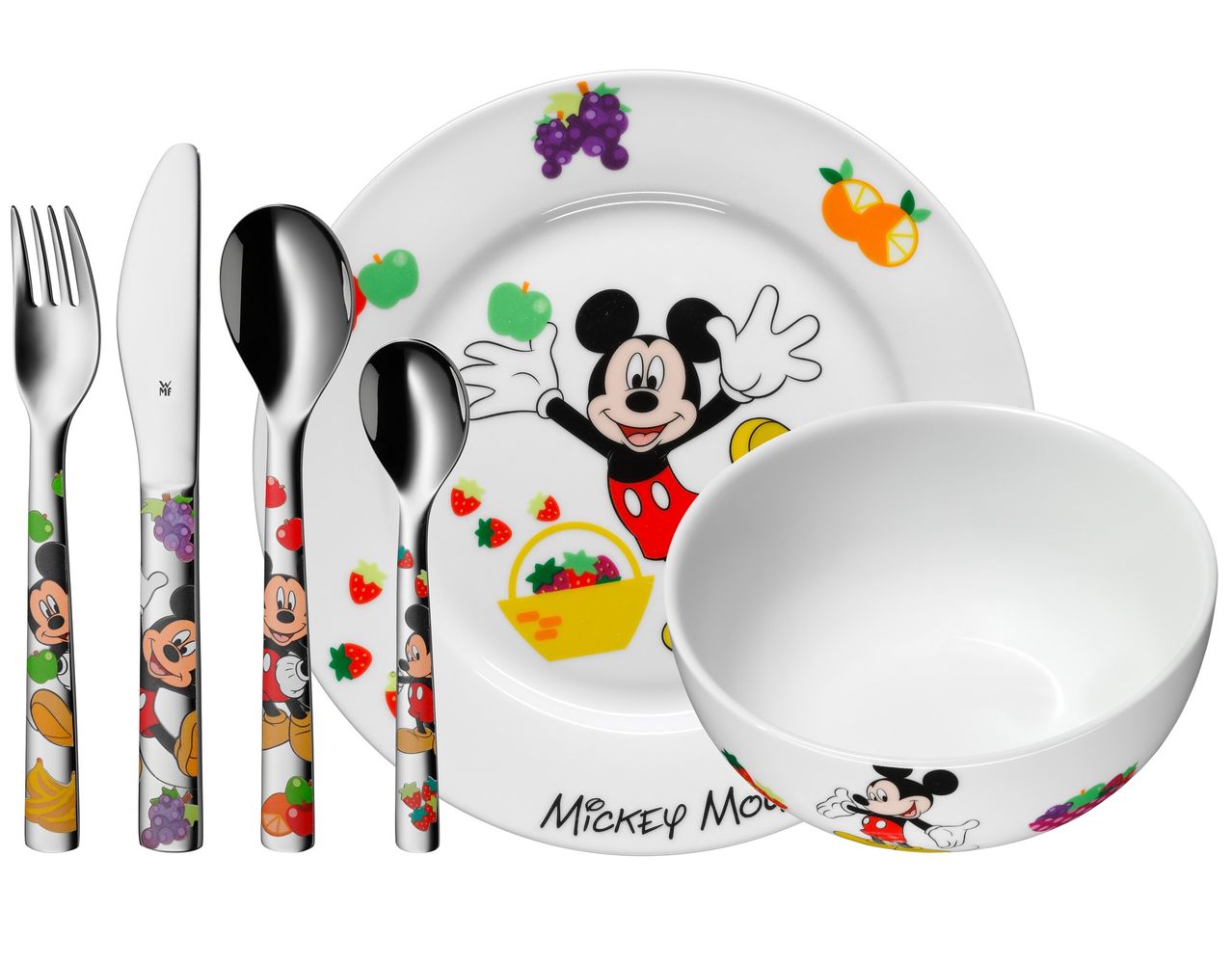 Ensemble de couverts pour enfants WMF Kids Disney Mickey Mouse 6 pièces