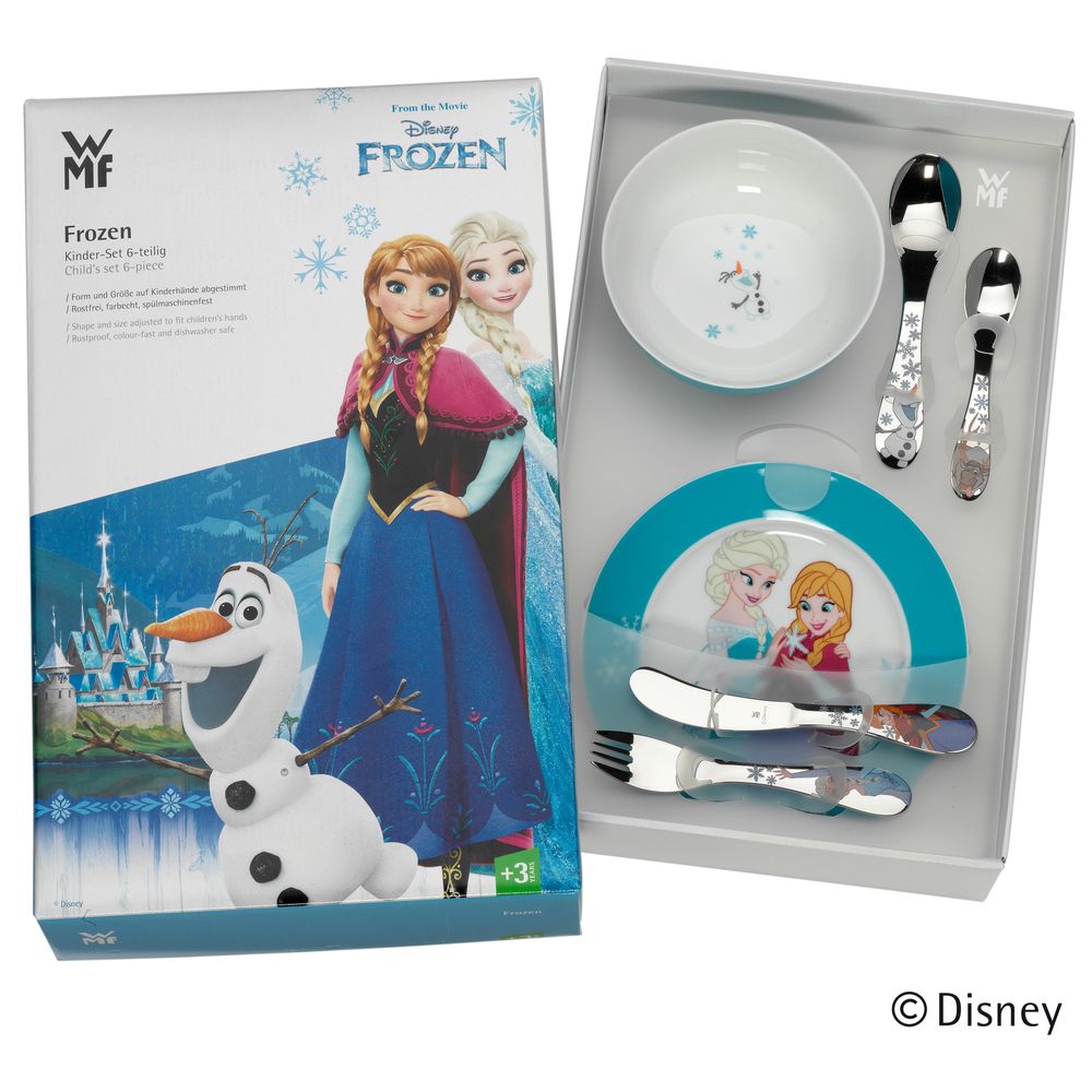 in acciaio 18/10 WMF 1286009974 Set di posate per bambini Disney Frozen 