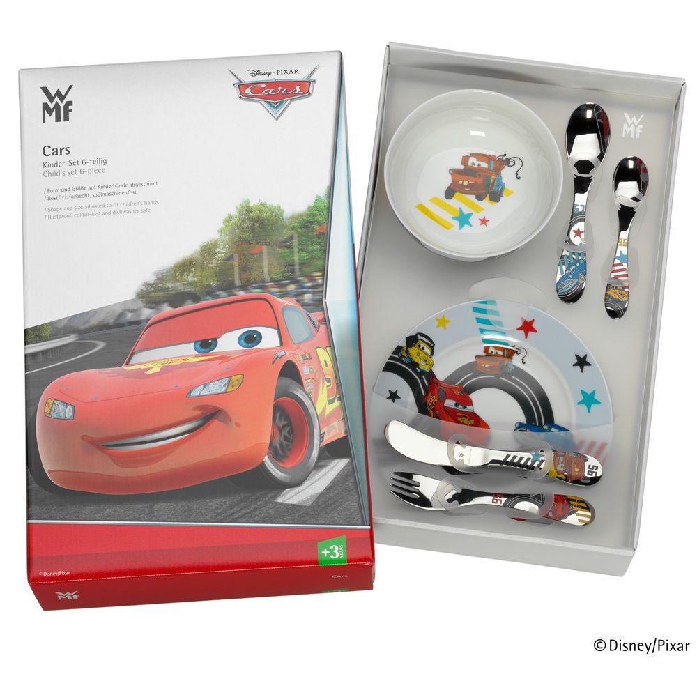 Couverts enfant 4 pièces Disney Cars 2 - WMF