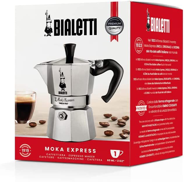Caffettiere: Moka Bialetti Originale 1 tazza