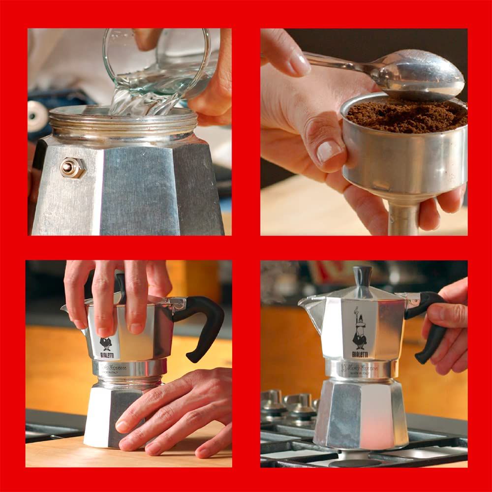 Guarnizioni al silicone 3 tazze - Caffettiere moka colorate, coffee italian  coffee, coffee makers, les cafetieres, die kaffeemaschinen