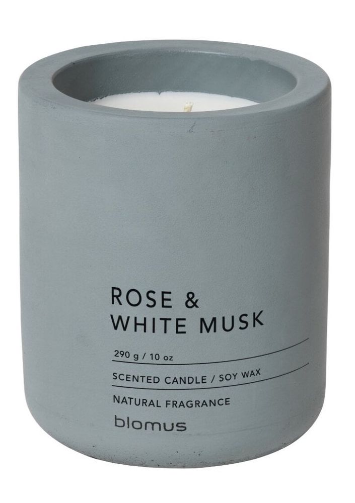 Blomus Duftkerze Fraga 11 cm / ø 9 cm - Rose & White Musk kaufen? Bei