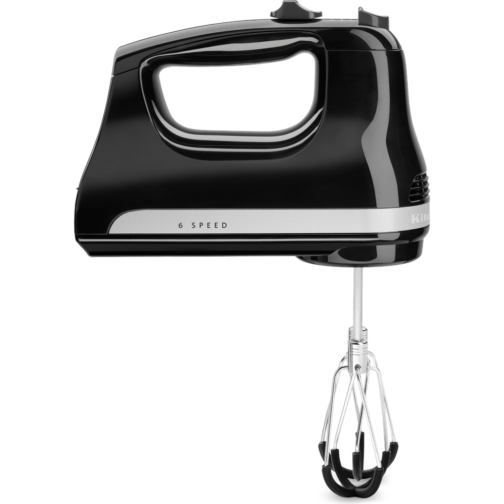 KitchenAid 9-Speed Candy Apple Red Hand Mixer with Beater and Whisk  Attachments KHM926CA - The Home Depot