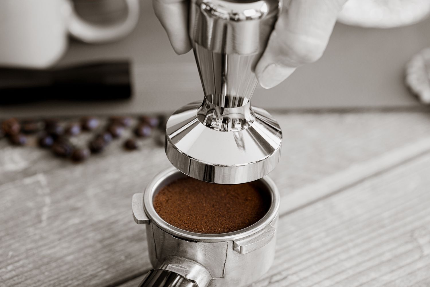 Opvoeding Smelten kruis Jay Hill Koffie Barista Tamper RVS Kopen? Espresso Tamper Online
