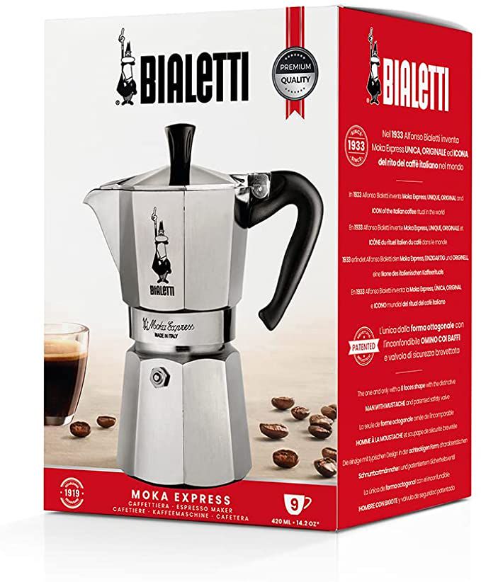 Bialetti Moka Express pour 12 tasses de café