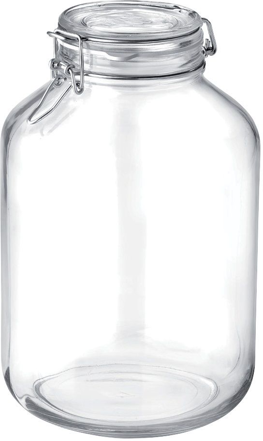 Petit bocal en verre avec couvercle en acier 5 cm - Vegaooparty