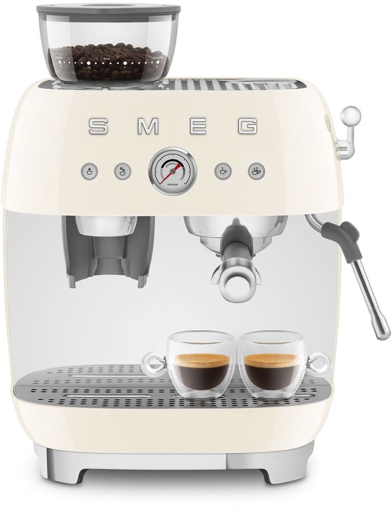 SMEG Espressomachine - handmatig - 1650 W - creme - 2.4 - kopen? Cookinglife