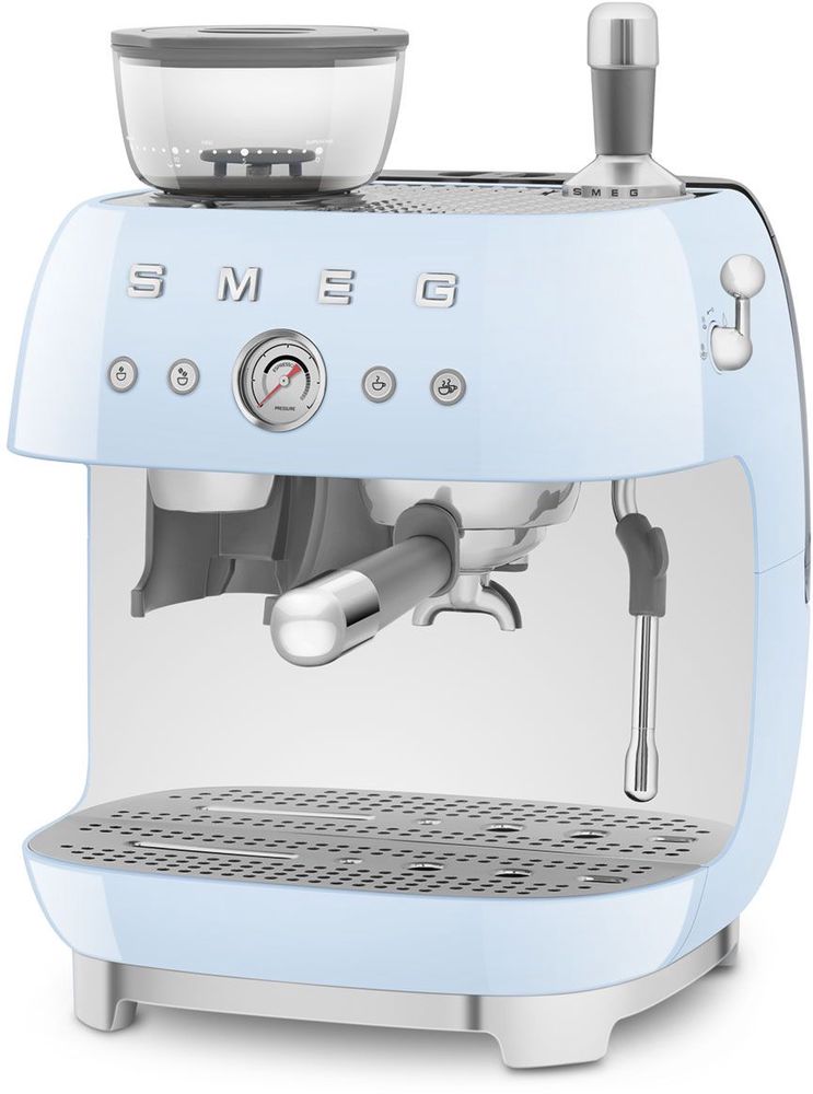 SMEG Espressomachine - - 1650 W - pastelblauw - 2.4 liter - EGF03PBEU kopen? | Cookinglife