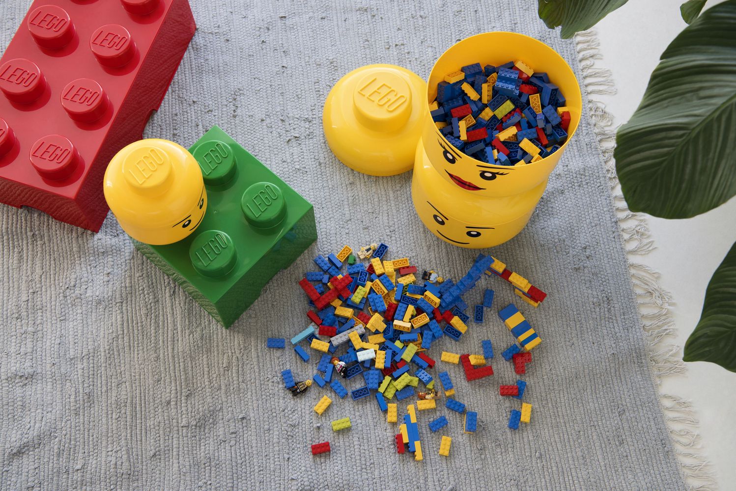Caja de Almacenamiento LEGO® Cabeza Whinky Ø 16 x 18.5 cm