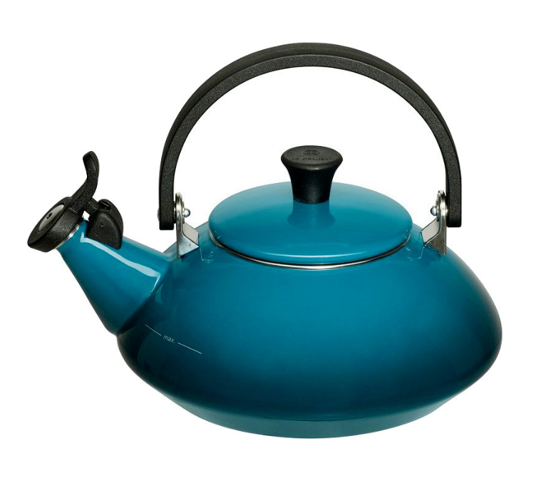 Le Creuset Whistling Kettle Zen Deep Teal 1.5 L Buy now at Cookinglife