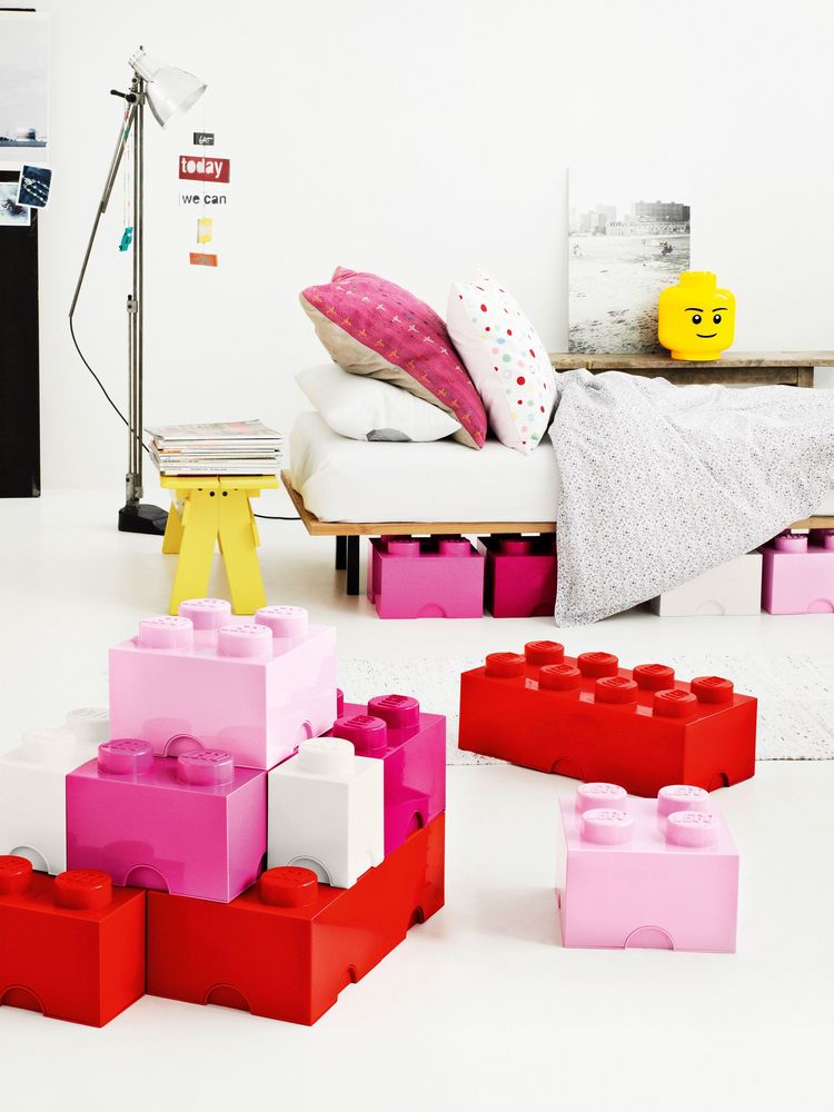 Feat Beeldhouwer Aannemelijk LEGO® Opbergbox Roze Kopen? LEGO® Storage Bricks | Cookinglife