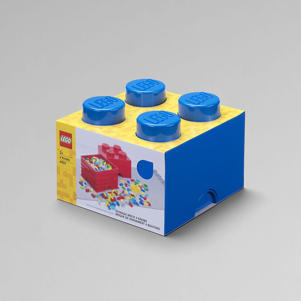 Scatole LEGO Blu 25 x 25 x 18 cm ? Disponibile su Cookinglife