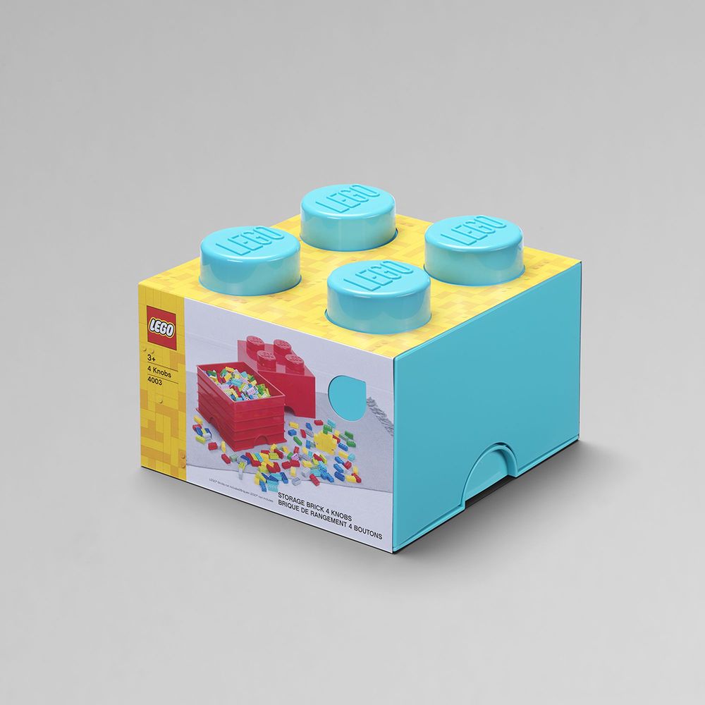 Boîte de rangement Lego Lunch