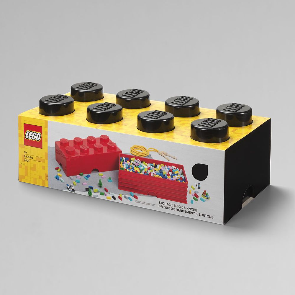 Scatole LEGO Nero 50 x 25 x 18 cm ? Disponibile su Cookinglife