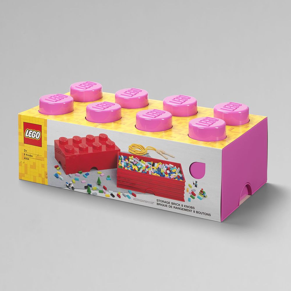 Scatole LEGO Rosa 50 x 25 x 18 cm ? Disponibile su Cookinglife