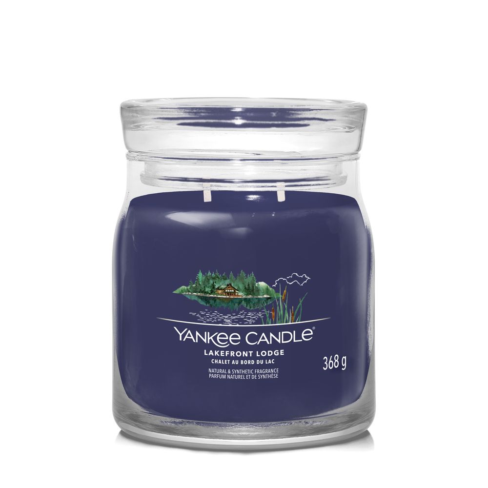 Yankee Candle Seaside Woods - Candela profumata in vetro