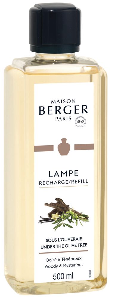 Recharge Lampe Berger - pour lampe à parfum - Sous l'olivier - 500