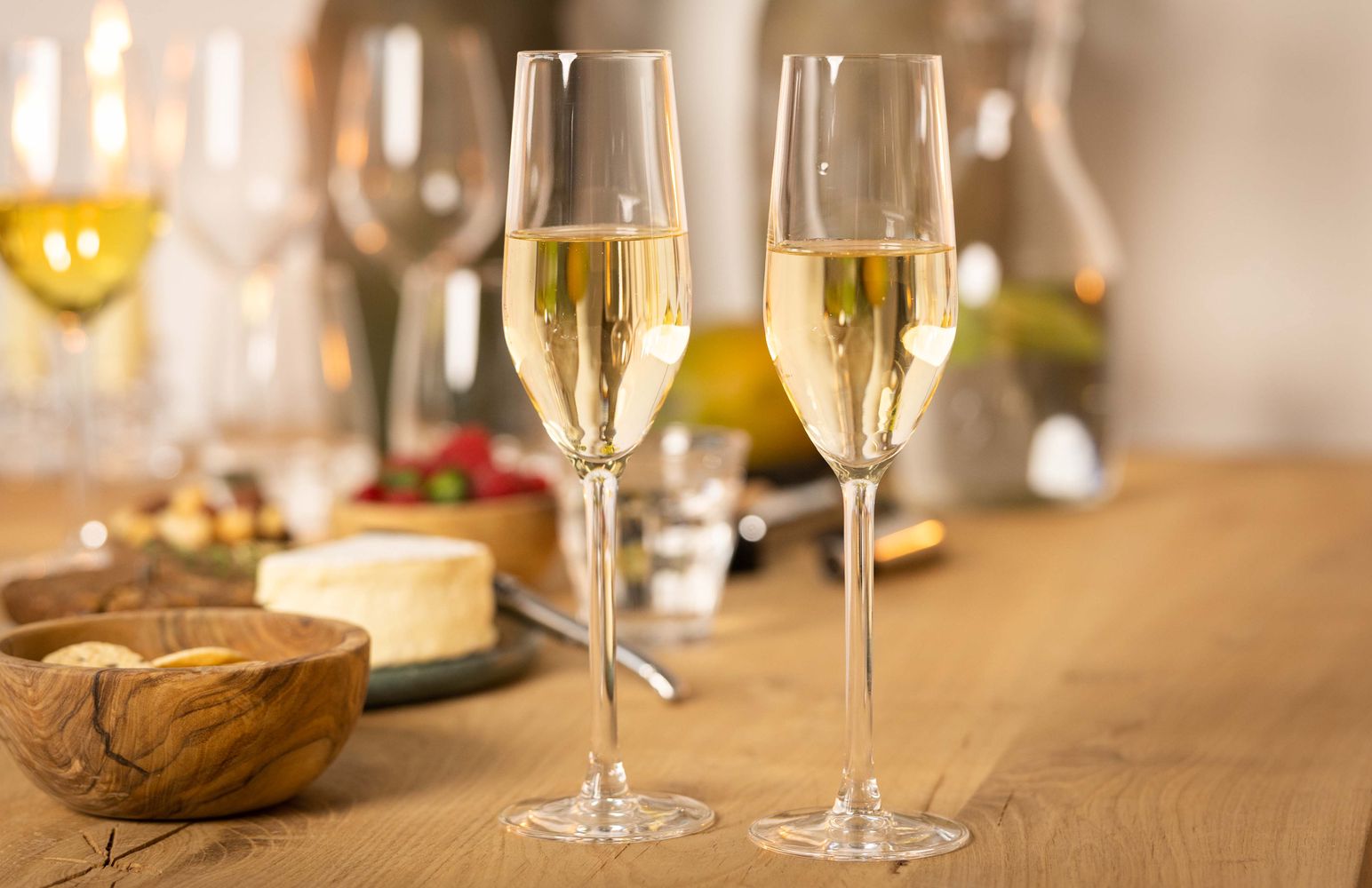 Flûtes à champagne personnalisées (2 pièces)