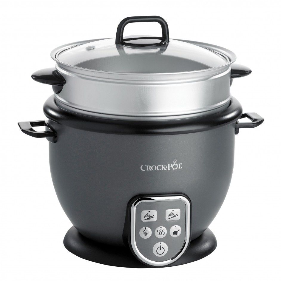 Crock Pot Rice Cooker + Steam Insert 1.8 Litre Free shipping from €99