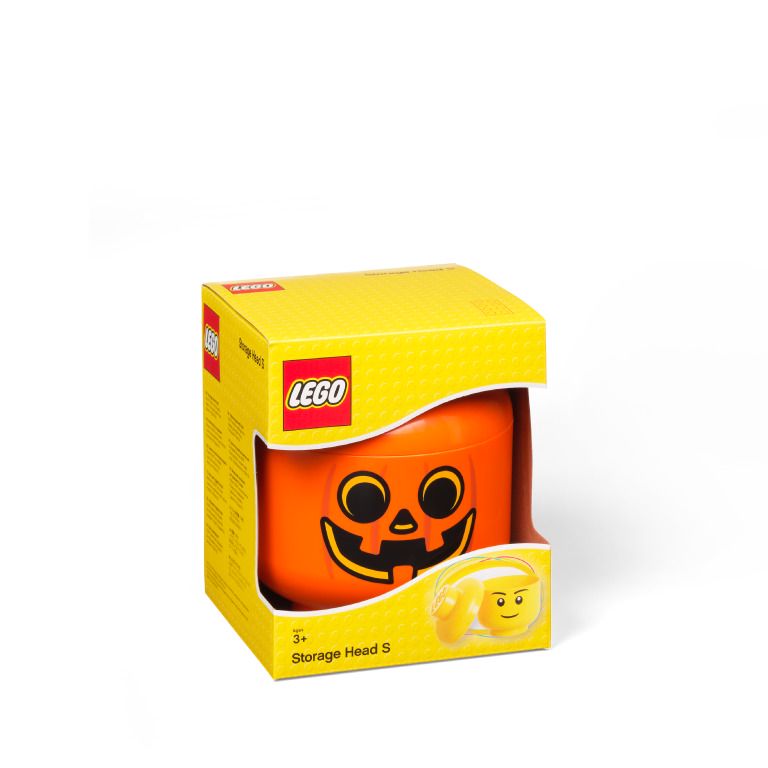 Stijgen van mening zijn Abstractie LEGO® Opbergbox Hoofd Pompoen Ø 16 x 18.5 cm Kopen? Cookinglife