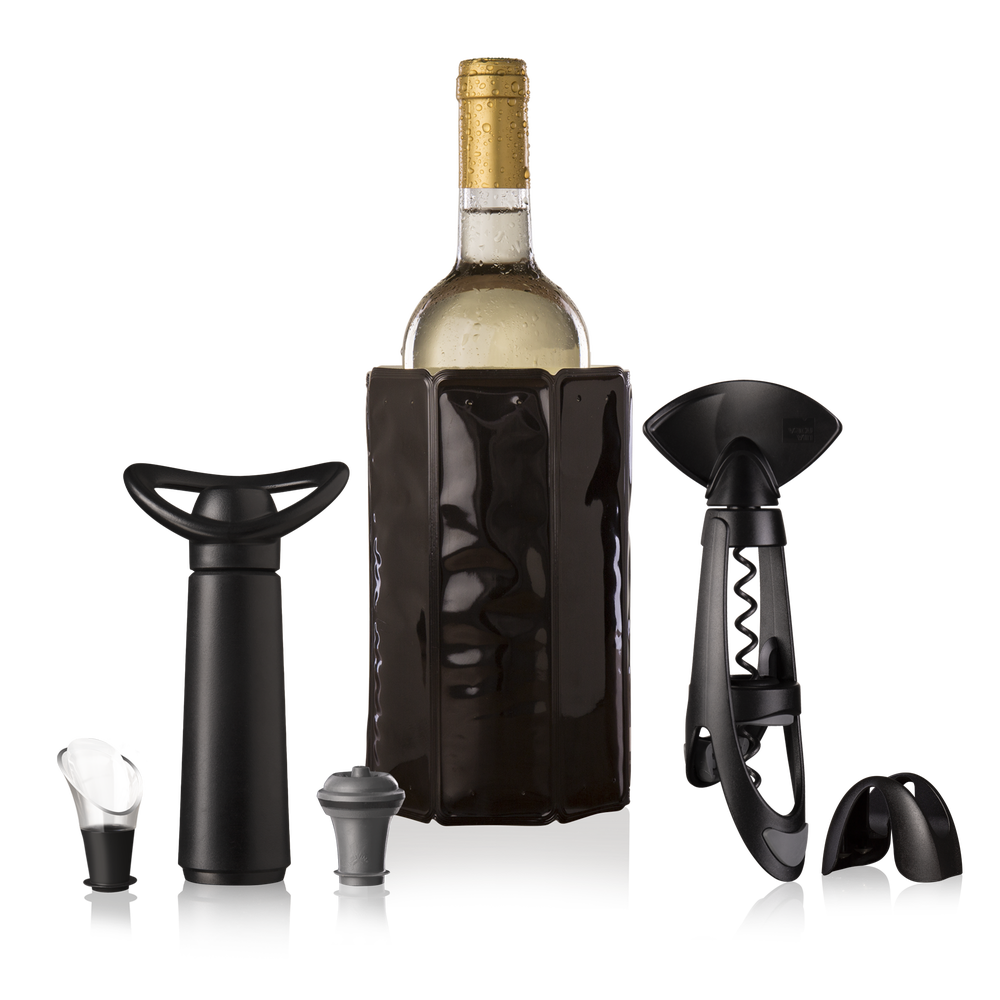 Vacu Vin Weinkühler Original Plus Schwarz - 6-teilig kaufen? Bei