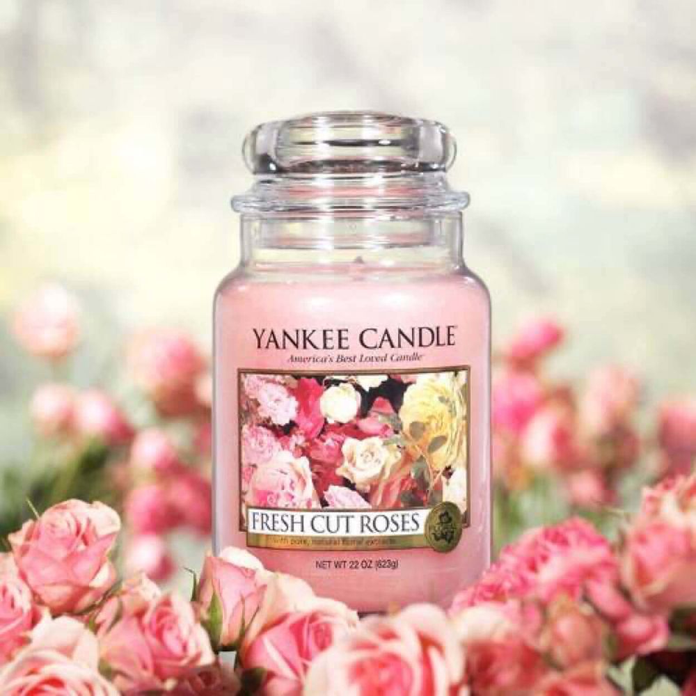 Vela Perfumada Yankee Candle Grande Fresh Cut Roses