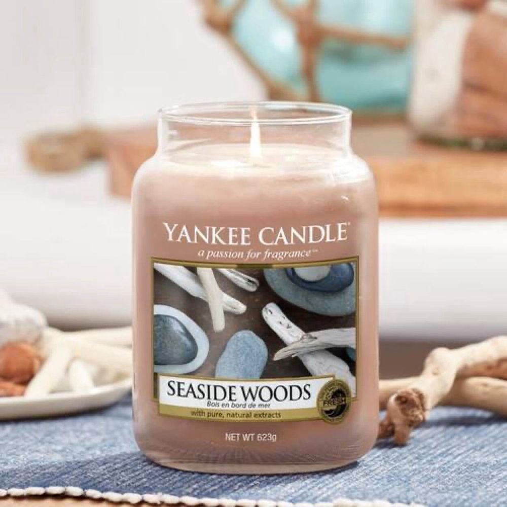 Candela Yankee Candle Grande Seaside Woods ? Disponibile su Cookinglife