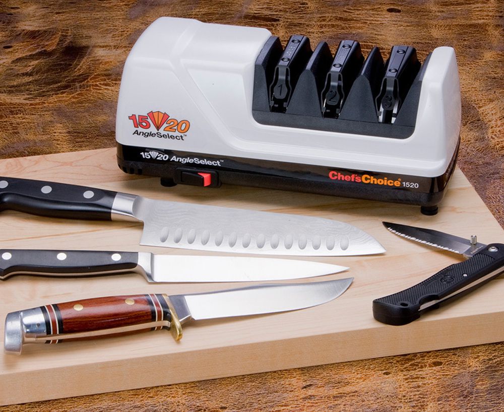 Los mejores afiladores de cuchillos del mercado para cortar en