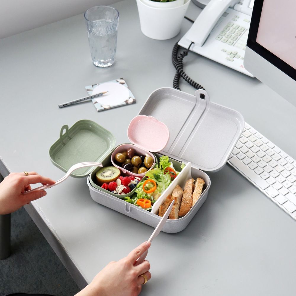thermoplastic MINI Organic Green Koziol Lunch Box 