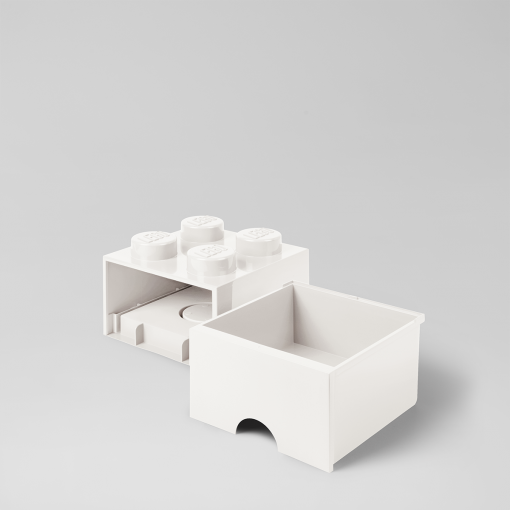 ontwikkelen last Categorie LEGO® Opbergbox met Lade Wit 25 x 25 x 18 cm - Woldring.nl