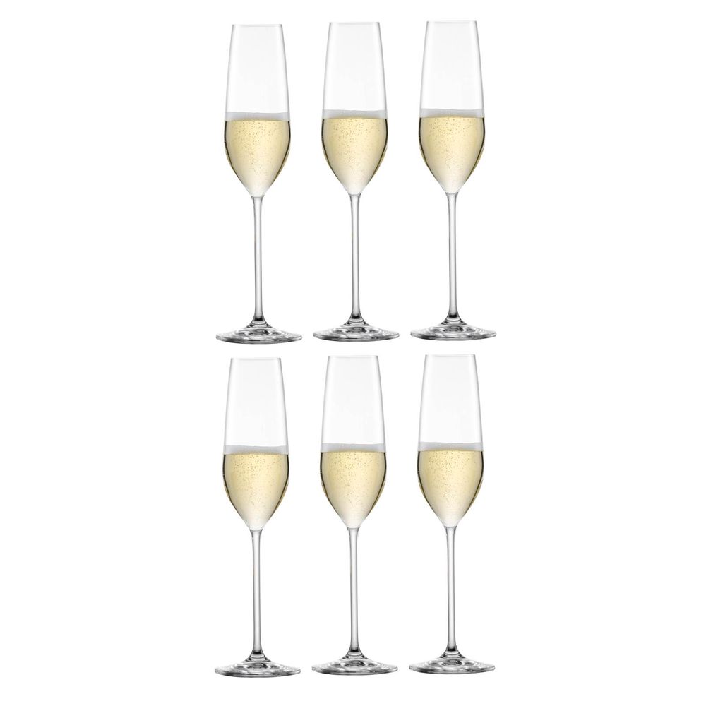 wijn Zweet lanthaan Schott Zwiesel Fortissimo champagneglas - 6 stuks ? | Woldring