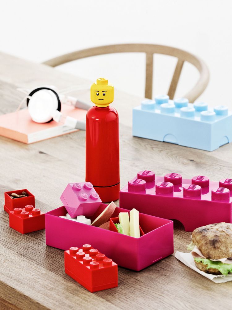 Arthur Conan Doyle Surrey Grijpen LEGO® Lunchbox Classic Legosteen Roze - Woldring.nl