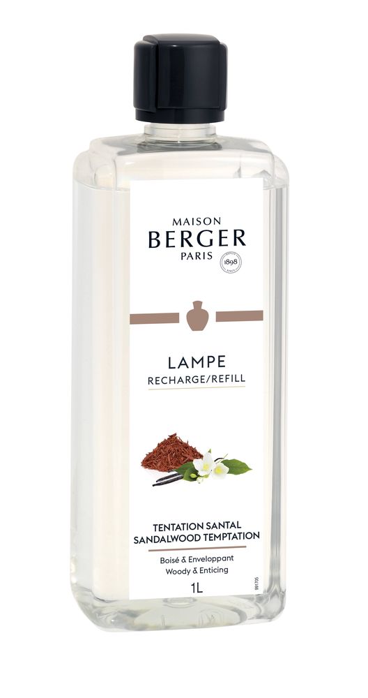 lampe berger navulling sandalwood temptation 1 liter woldring nl