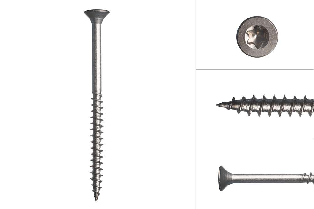 Chipboard Screws Stainless Steel A2 5 X 60 Mm Quick Delivery