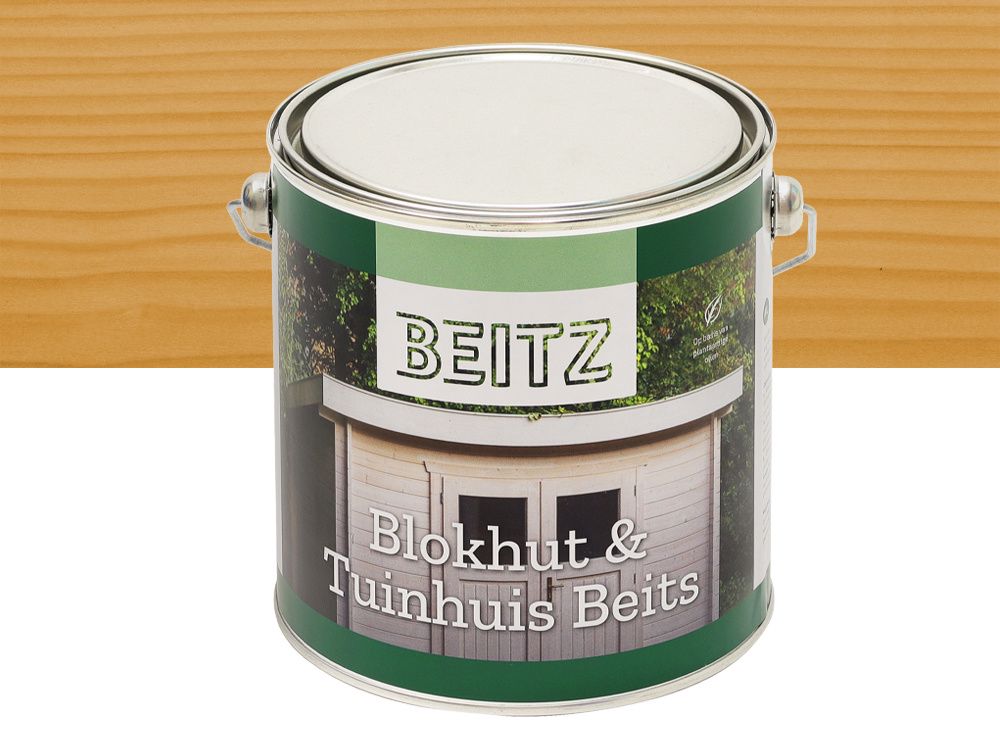 Beitz Blokhut en Tuinhuis beits - Grenen 2,5L