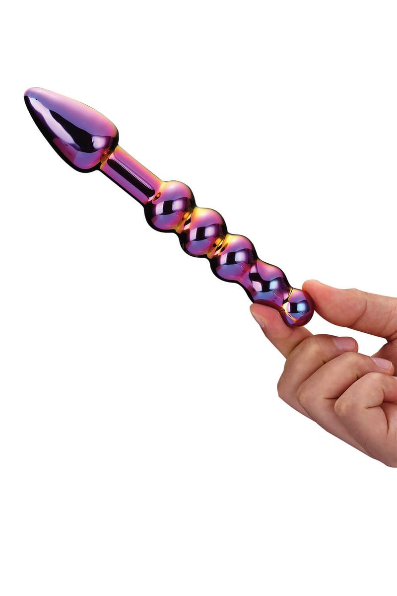 Dreamtoys Rigged Anal Dildo Borosilicate Glas Multicolor