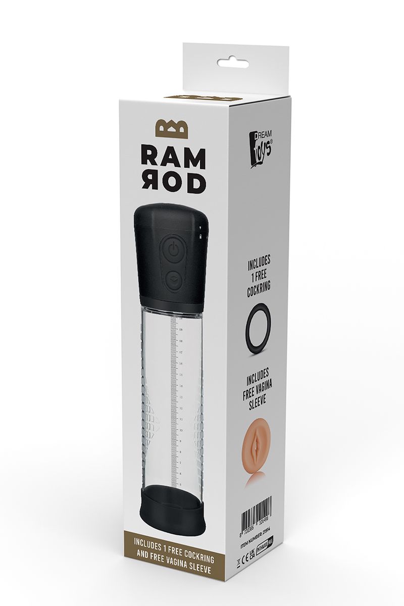 Ramrod automatische penispomp verpakking
