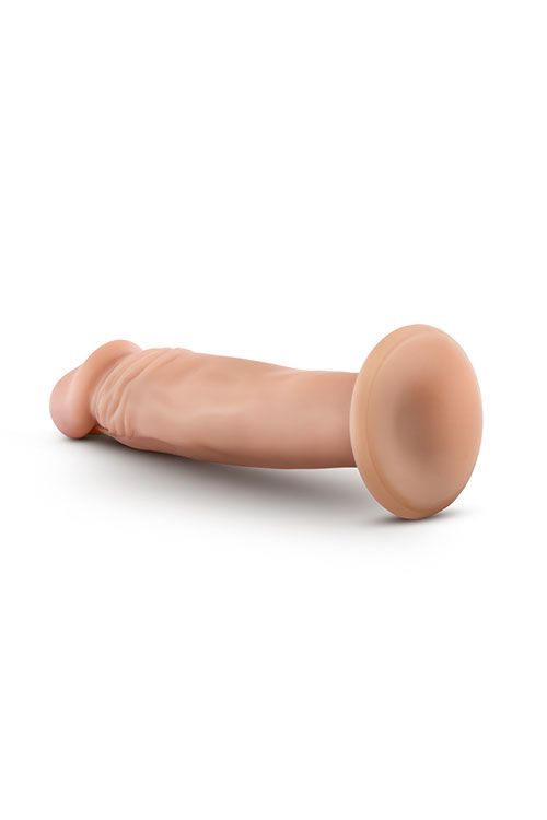 huidskleurige dildo met zuignap