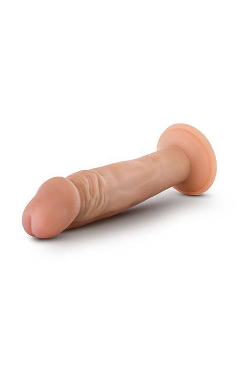 huidskleurige dildo met zuignap