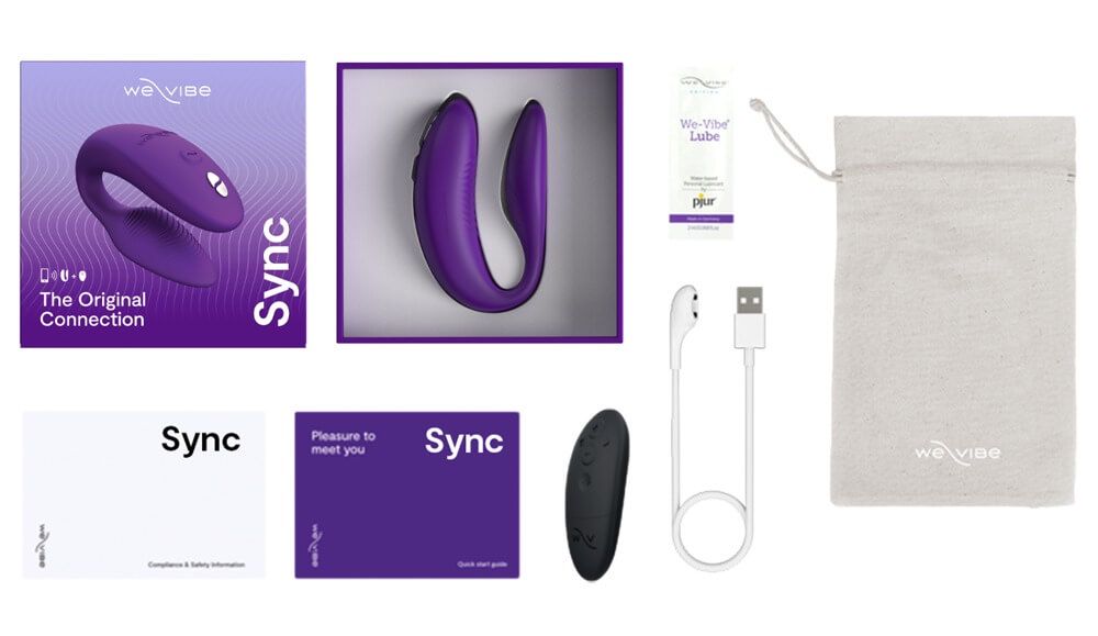 We-Vibe Sync 2 Vibrator voor Koppels box