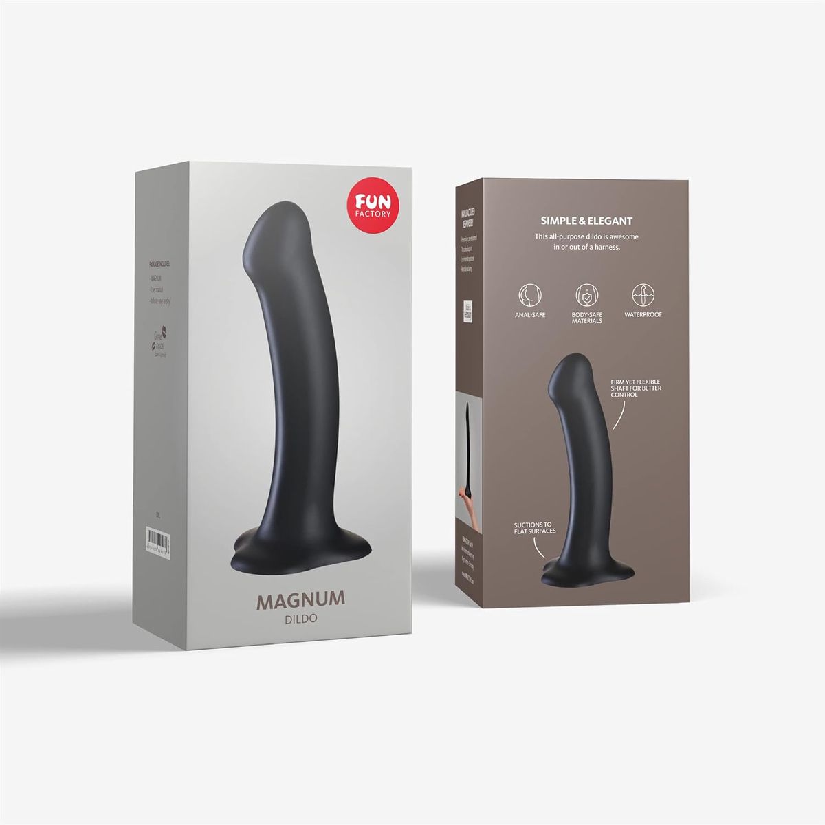 Grote zwarte dildo