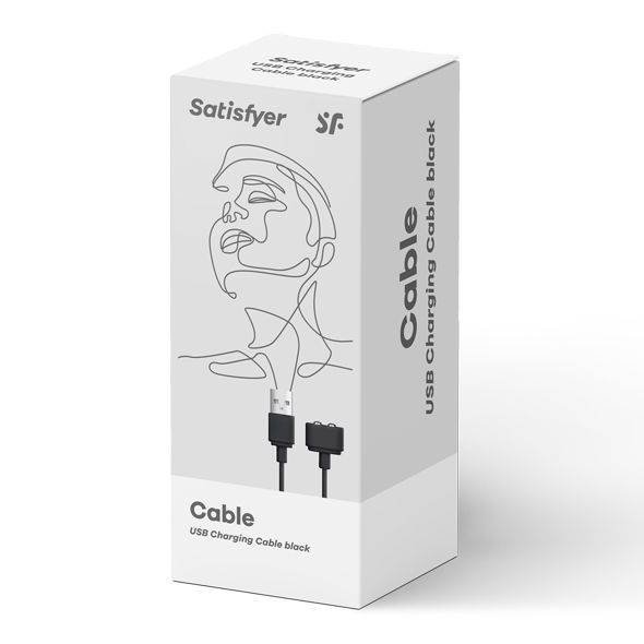 satisfyer zwart kabel