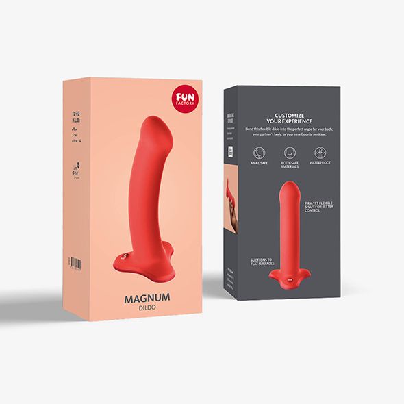 grote oranje dildo