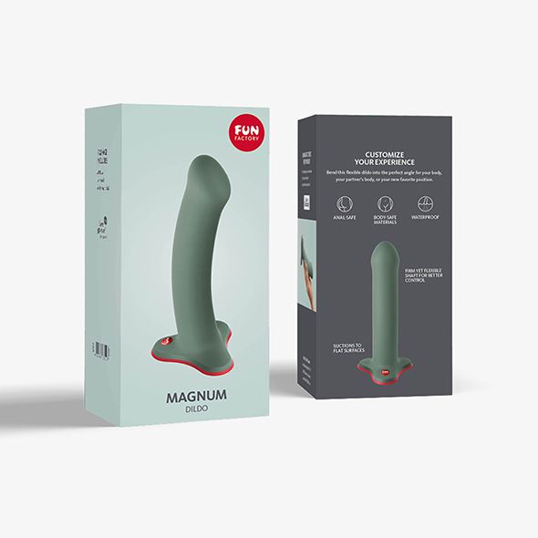 grote groene dildo