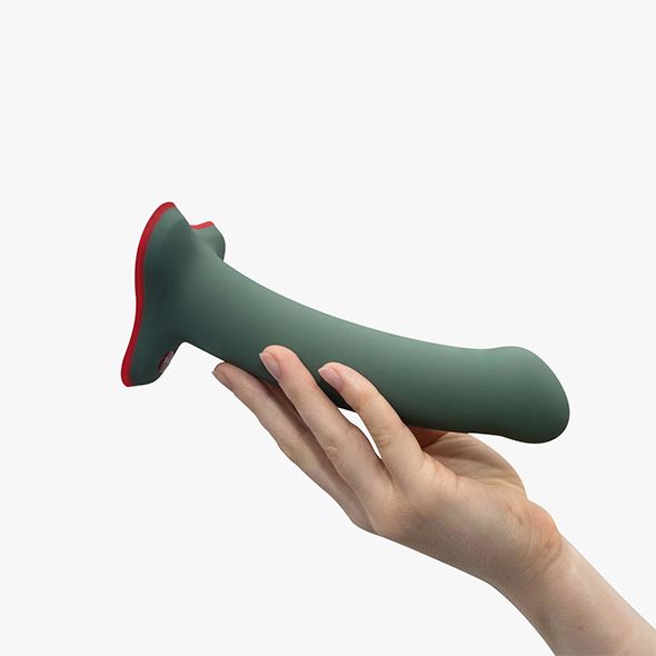 grote groene dildo