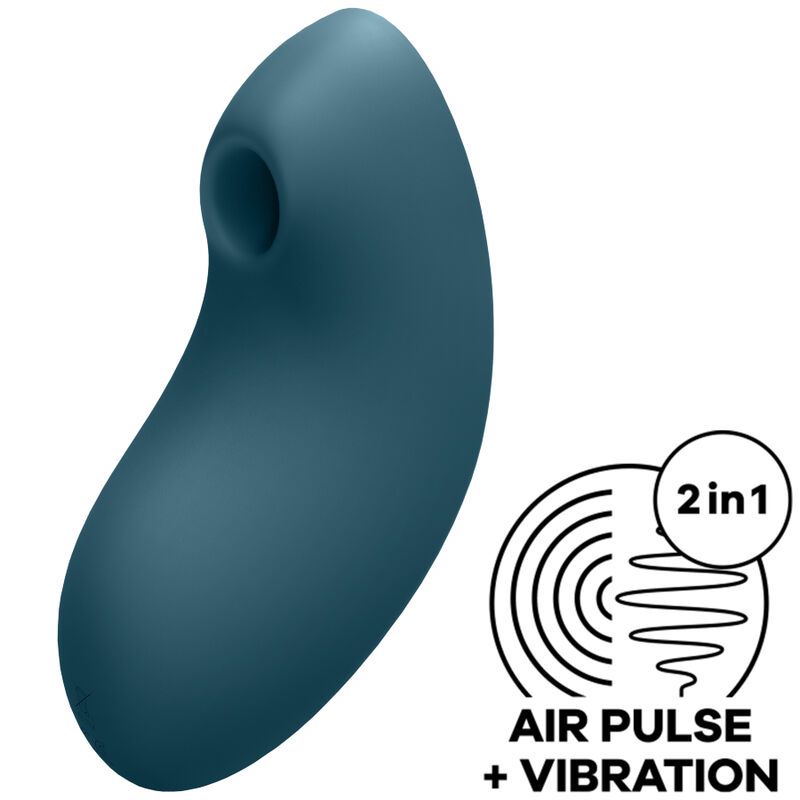 Satisfyer - Vulva Lover 2 Air Pulse Stimulator + Vibration - Luchtdruk Vibrator - Blauw 1.jpg