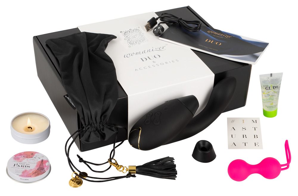 Womanizer Duo Black Bundle 2