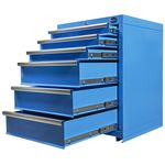 Werkplaatskasten set PRO - blauw 4