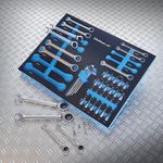 45 delige steek ringratelset 