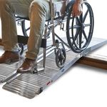 Oprijplaat rolstoel 300 cm opvouwbaar 2